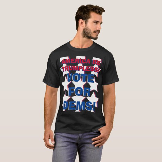 STEM VOOR DEMS! T-SHIRT (Voorkant volledig)