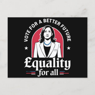 Stem voor een beter toekomstig President 2024 Briefkaart