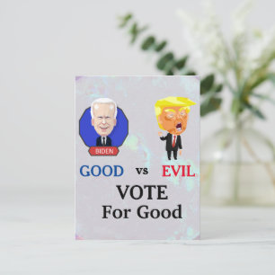 Stem voor een goede ansichtkaart briefkaart