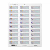 Stem voor goed retour adres label (Full Sheet)