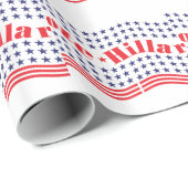 stem voor hillary cadeaupapier (Rol Hoek)