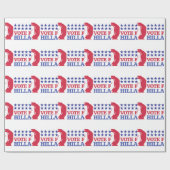 stem voor hillary cadeaupapier (Vlak)