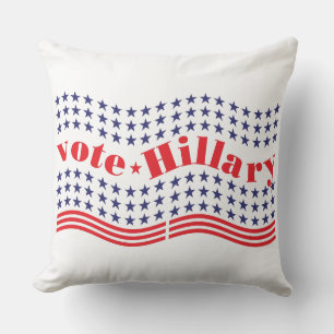 stem voor hillary kussen