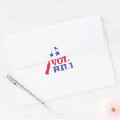 stem voor hillary sticker (Envelop)