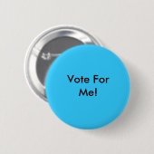 Stem voor mij! pop ronde button 5,7 cm (Voorkant /achterkant)