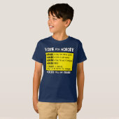 Stem voor niemand... t-shirt (Voorkant volledig)