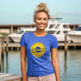 Stem voor onze toekomstige Europa verkiezing Zonne T-shirt