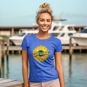 Stem voor onze toekomstige Europa verkiezing Zonne T-shirt