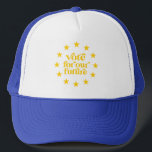 Stem voor onze toekomstige Europese verkiezingen D Trucker Pet<br><div class="desc">Stem voor ons toekomstige Europa Verkiezingen Democratie Trucker Hoed</div>