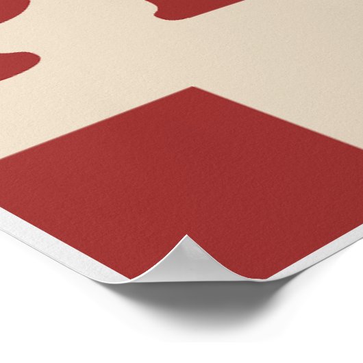 Stem voor Pedro Classic Retro Campaign Poster (Hoek)