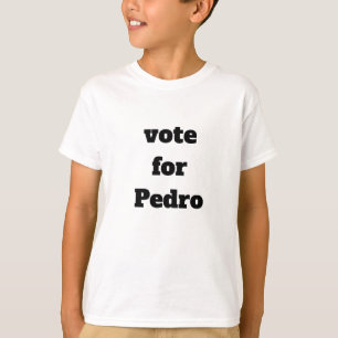 stem voor Pedro T-shirt