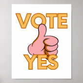 Stem vóór poster (Voorkant)