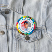 Stem voor President: Studentenraad Ronde Button 7,6 Cm (In situ)