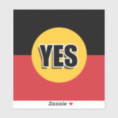 Stem vóór sticker (Vel)