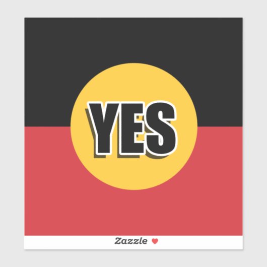 Stem vóór sticker (Vel)