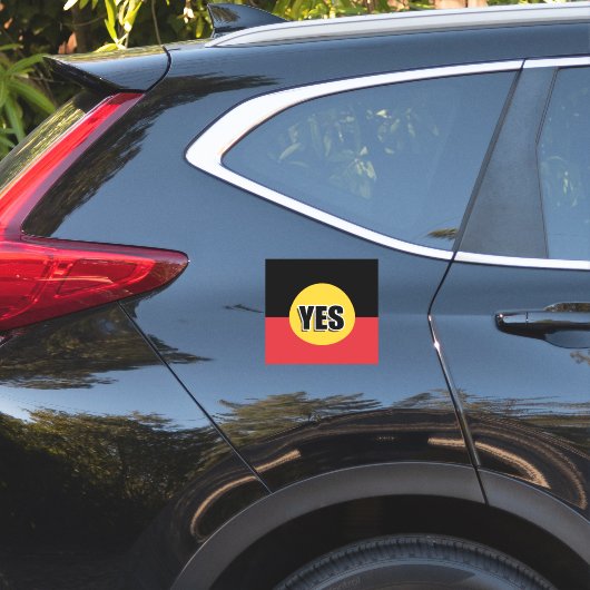Stem vóór sticker (Auto Achterkant)