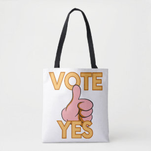 Stem vóór tote bag