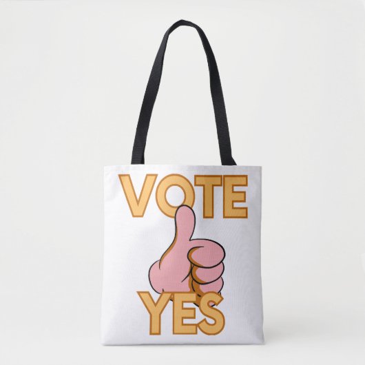 Stem vóór tote bag (Voorkant)