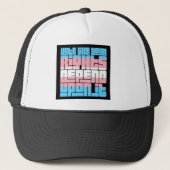 Stem voor Trans Rights Trucker Pet (Voorkant)
