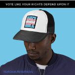 Stem voor Trans Rights Trucker Pet<br><div class="desc">Stem op Trans Rights trucker hoed. Draag dit pet luid en trots en doet een gewaagde uitspraak over RECHTEN en de Amerikaanse verkiezingen in november aanstaande.</div>
