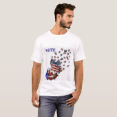 Stem voor verandering. t-shirt (Voorkant volledig)