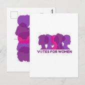 Stem voor Vrouwen, Briefkaart (Voorkant / Achterkant)
