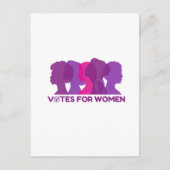 Stem voor Vrouwen, Briefkaart (Voorkant)