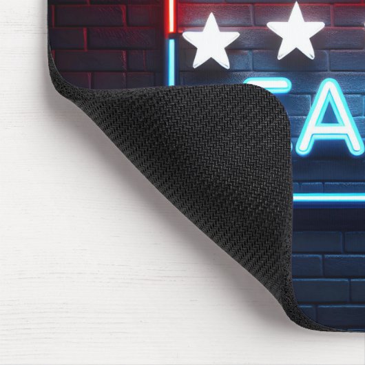 Stem Vroeg Neon teken Muismat (Hoek)