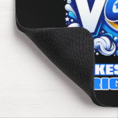 Stem Wasmiddel Helder Rechts Grappig  2024 Muismat (Hoek)