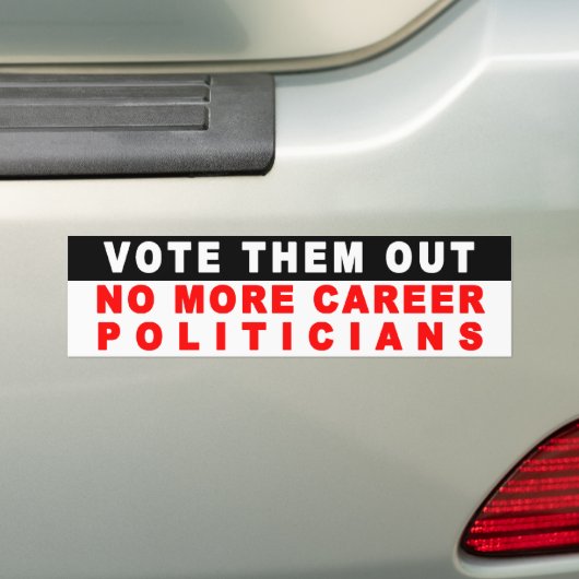 Stem ze uit de bumpersticker (Op auto)