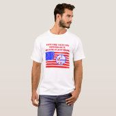 "Stem zoals je leven..." T-shirt stemrechten (Voorkant volledig)