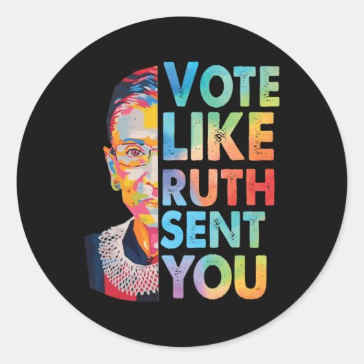 Stem zoals Ruth je Sticker stuurde (Voorkant)
