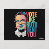 Stem zoals Ruth je stuurde Briefkaart (Achterkant)