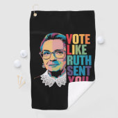 Stem zoals Ruth je stuurde Golfhanddoek (Insitu)