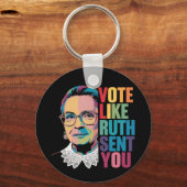 Stem zoals Ruth je stuurde Sleutelhanger (Achterkant)