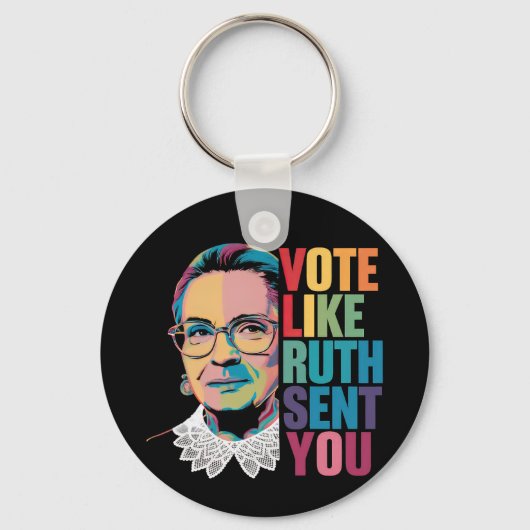 Stem zoals Ruth je stuurde Sleutelhanger (Achterkant)