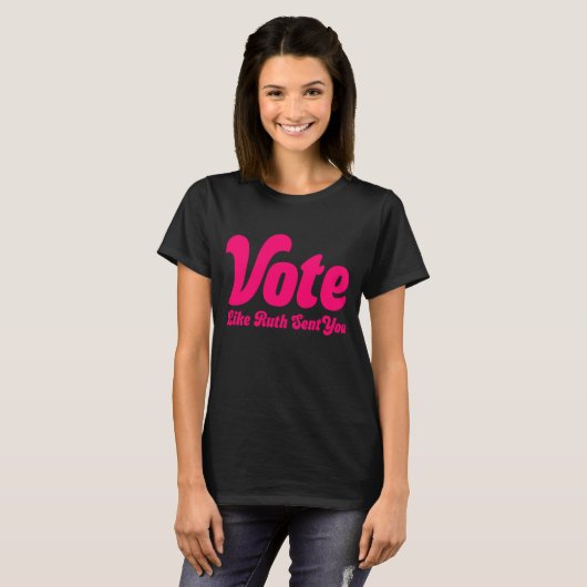 Stem zoals Ruth je stuurde T-shirt (Voorkant volledig)