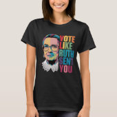 Stem zoals Ruth je stuurde T-shirt (Voorkant)