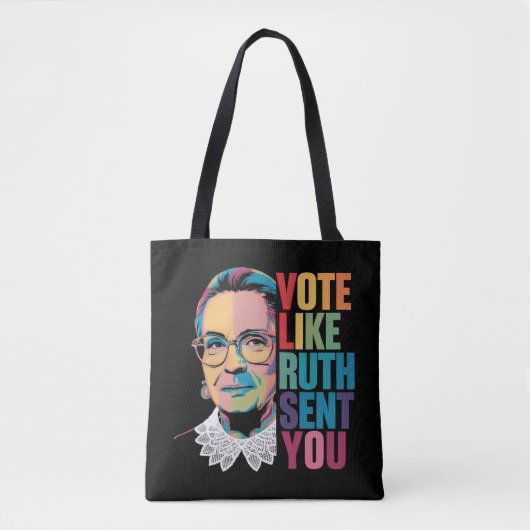 Stem zoals Ruth je stuurde Tote Bag (Voorkant)