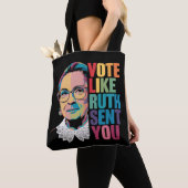 Stem zoals Ruth je stuurde Tote Bag (Dichtbij)