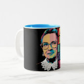 Stem zoals Ruth je stuurde Tweekleurige Koffiemok (Voorkant links)