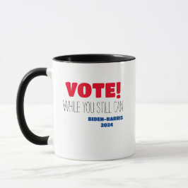 STEM! Zolang je nog kunt Biden-Harris 2024 Mok