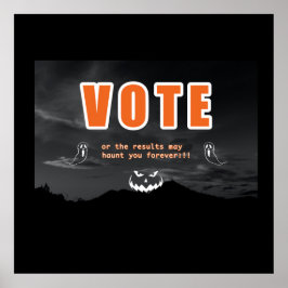 Stemangst Tactiek Poster