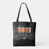 Stemangst Tactiek Tote Bag (Achterkant)