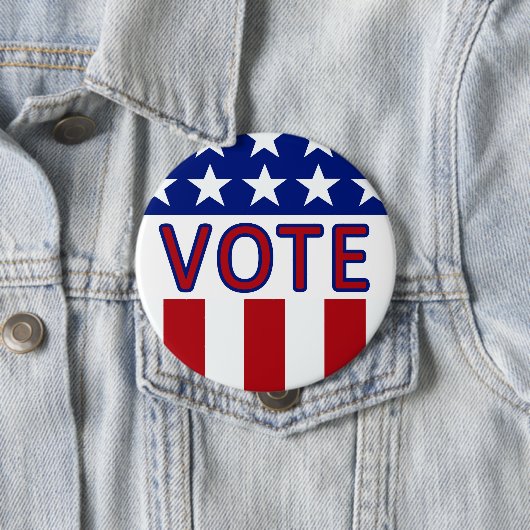 Stembanden en strips Grote Button (In situ)