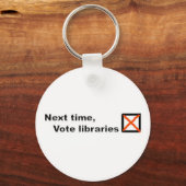 Stembibliotheken Sleutelhanger (Voorkant)