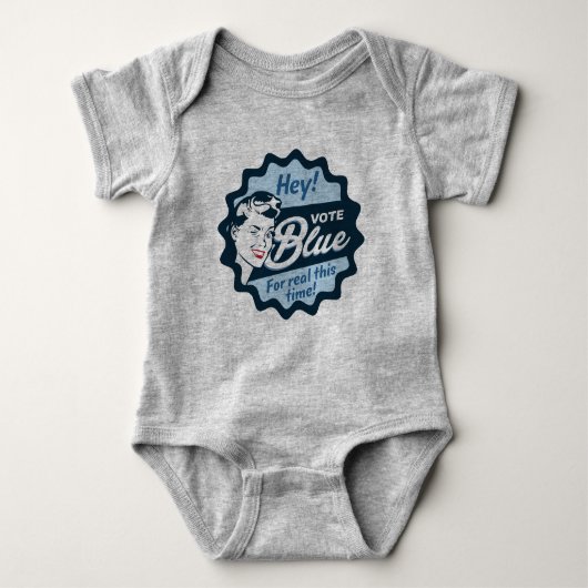 Stemblauwe voor real-time Retro | Romper (Voorkant)