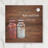 Stemblikjes Boerderij Bedankjes Labels (Achterkant)