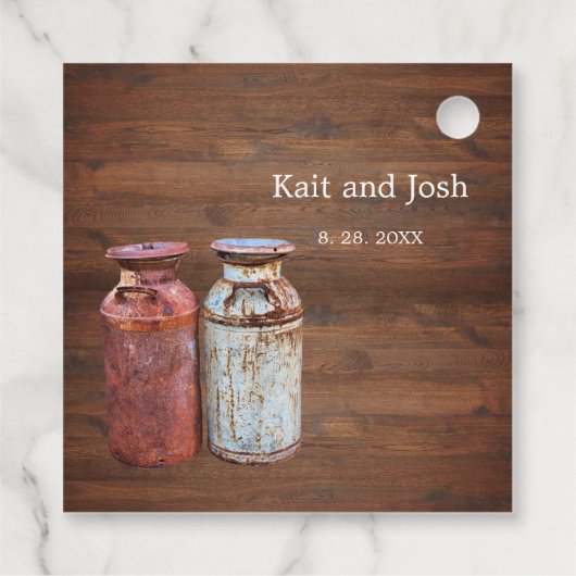 Stemblikjes Boerderij Bedankjes Labels (Achterkant)