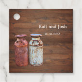 Stemblikjes Boerderij Bedankjes Labels (Voorkant)